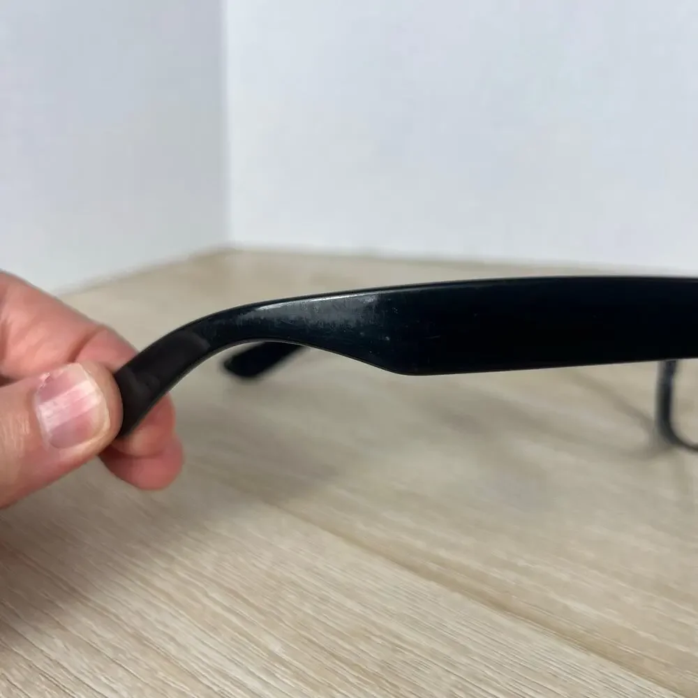 Ray-Ban New Wayfarer RB2132 901 Black Full Rim Sunglasses FRAMES ONLY 52-18-145